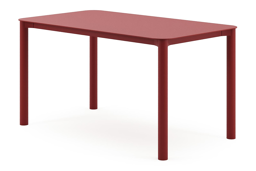 Rectangulaire arrondi - Lg. 140 x Lrg. 80 x Haut. 75 cm