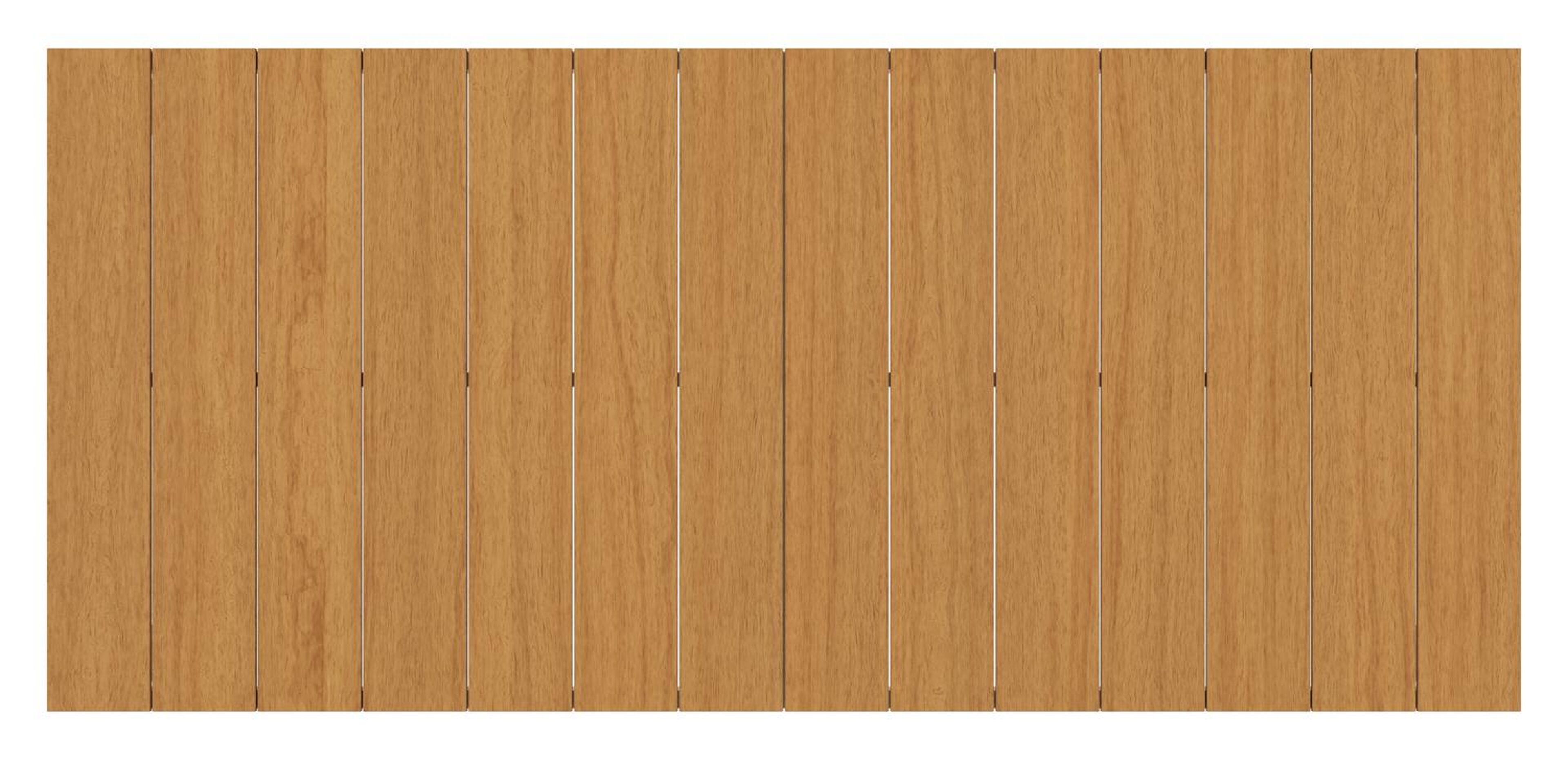 Toma tuintafel in zwart aluminium en polywood - L 200 x B 90 x H 73 cm