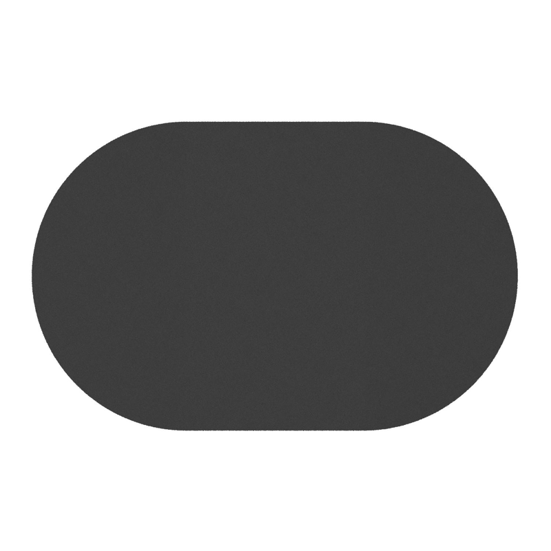Teramo kantelbare tuintafel bombo in zwart aluminium en volkeramiek Nero Black - L 110 x B 70 x H 74 cm