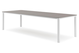 Rectangulaire arrondi - Lg. 290 x Lrg. 110 x Haut. 75 cm