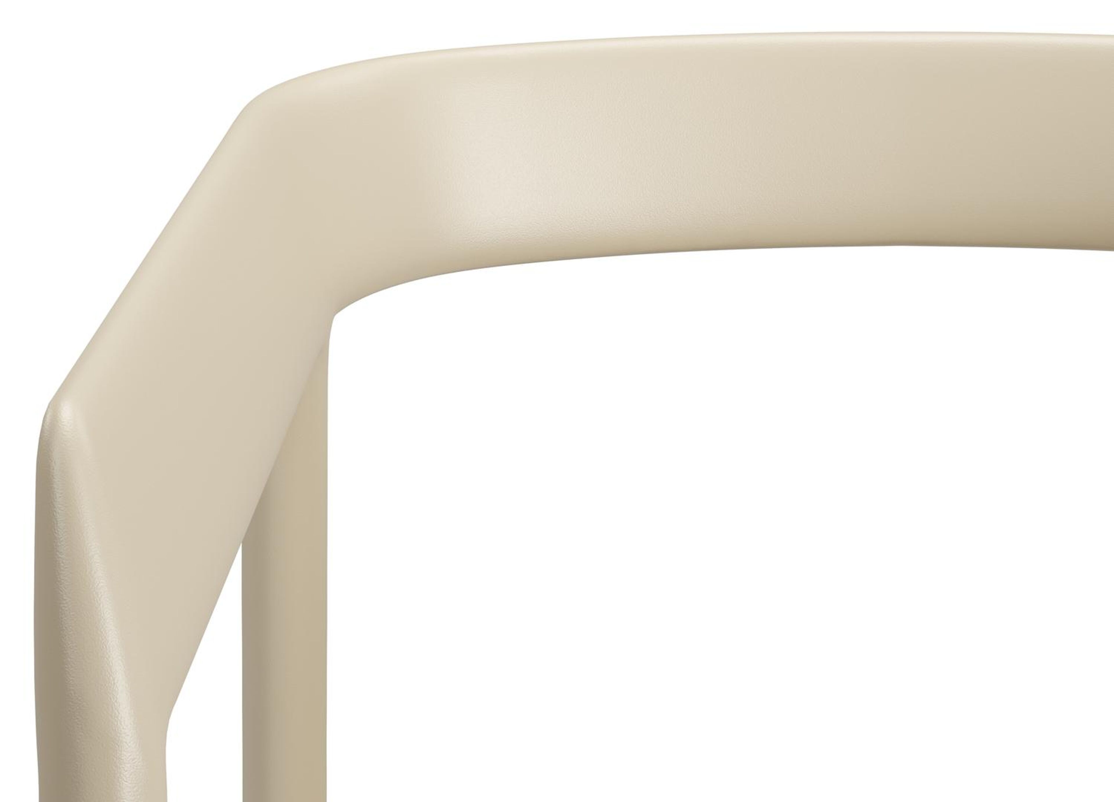 Donato tuinstoel in beige aluminium