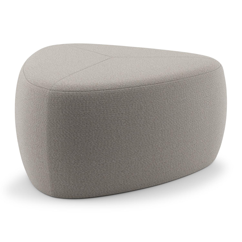 Masso lounge poef in savane coconut all weather sunbrella® luxe - B 60 x D 60 x H 35 cm