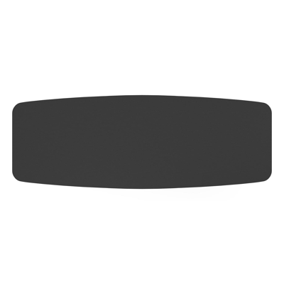 Cesano tuintafel in zwart aluminium en volkeramiek nero black - L 315 x B 115 x H 75 cm