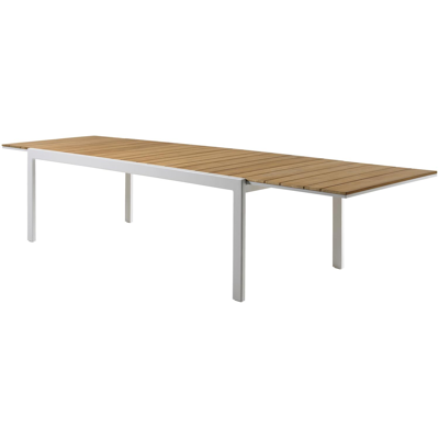 Tafelblad in teak - Naturel - L 240  x B 100 cm