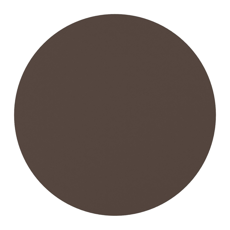 Fano tuintafel rond in donkerbruin aluminium - Dia. 110 x H 75 cm