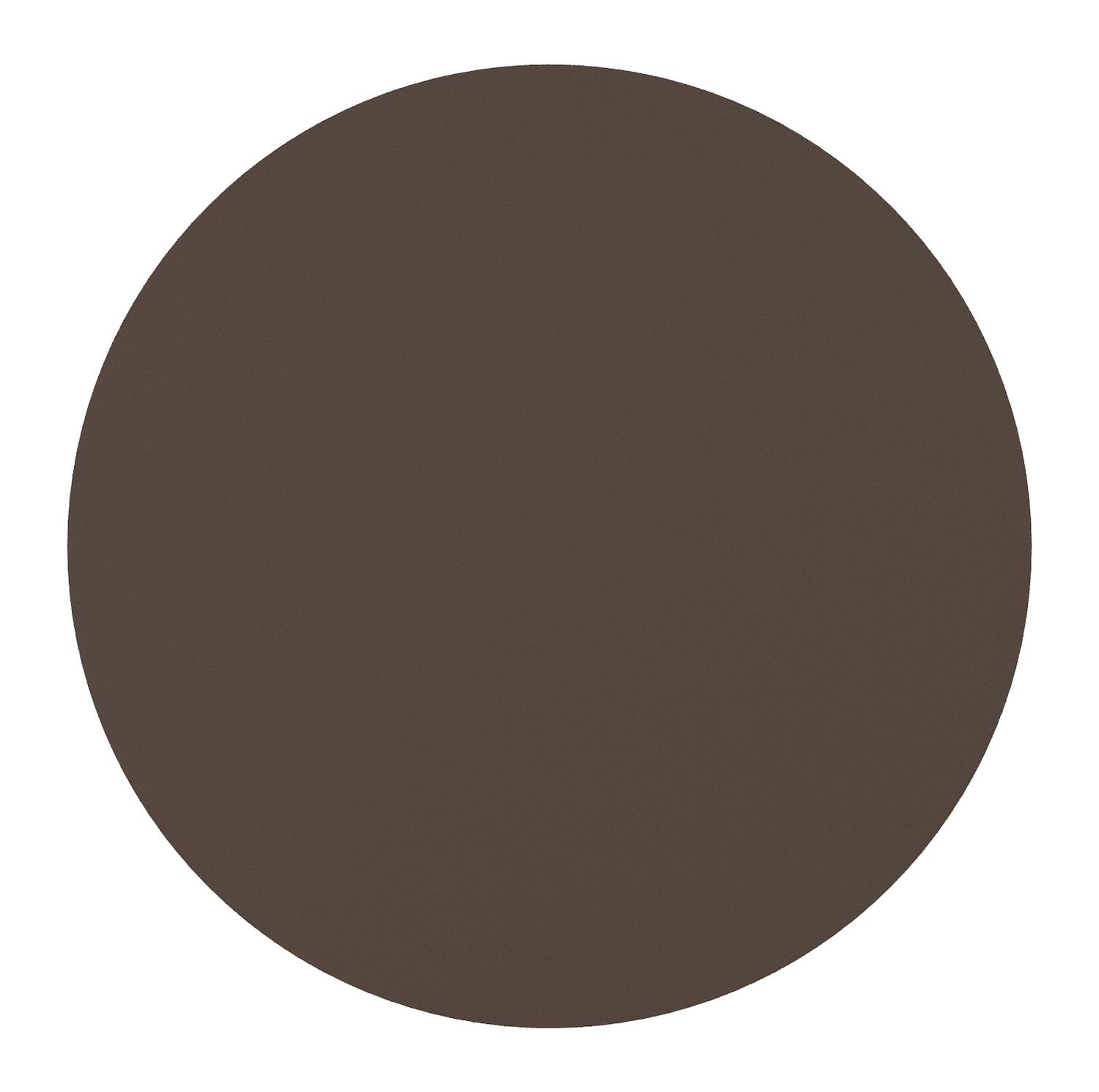 Fano tuintafel rond in donkerbruin aluminium - Dia. 110 x H 75 cm