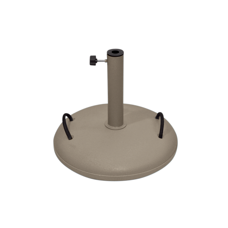 Mezzo parasolvoet cappuccino beton van 30 kg