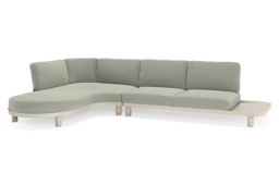 Chaise longue rechts + 2-zit