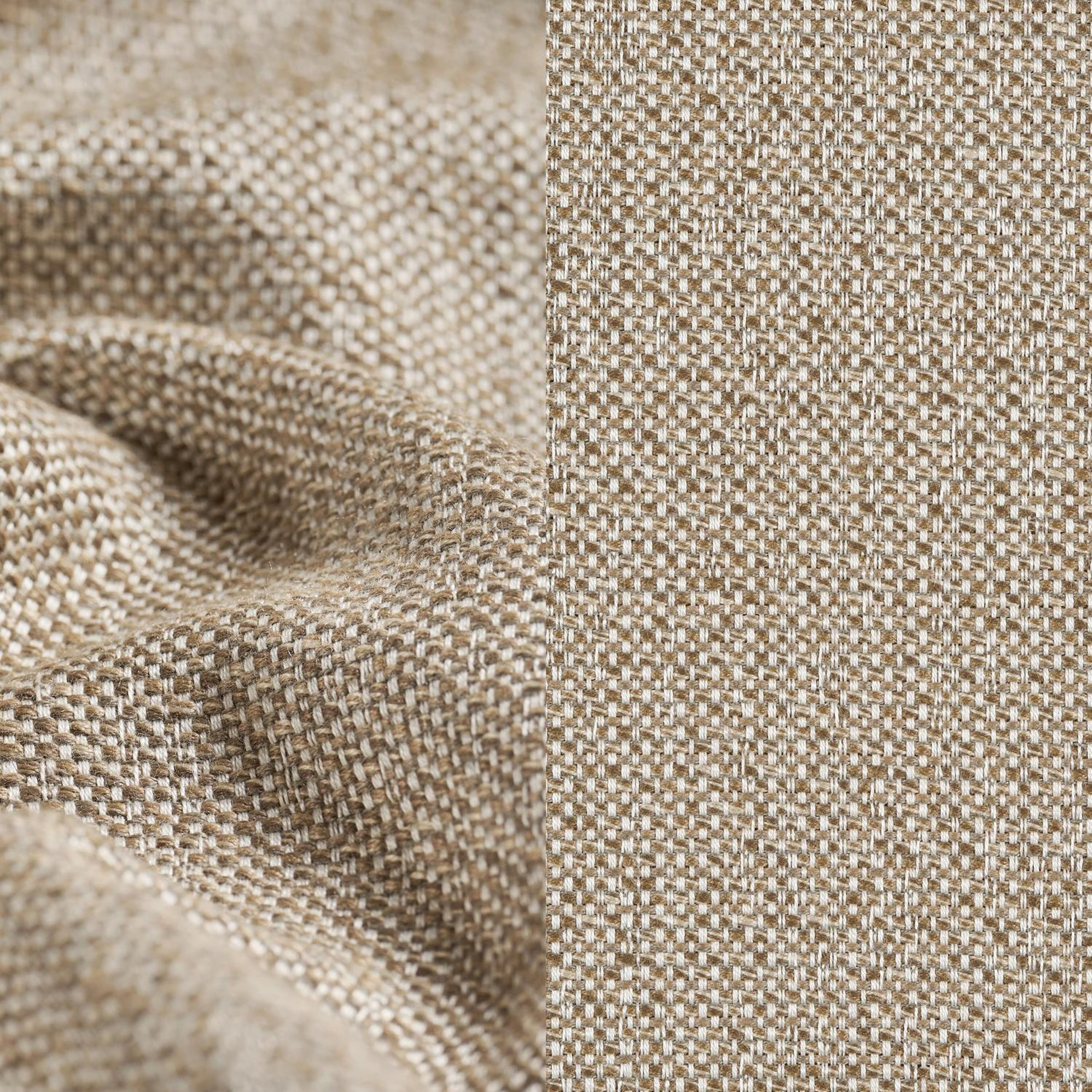 Bomero loungebank in taupe aluminium met savane coconut all weather sunbrella® luxe kussen