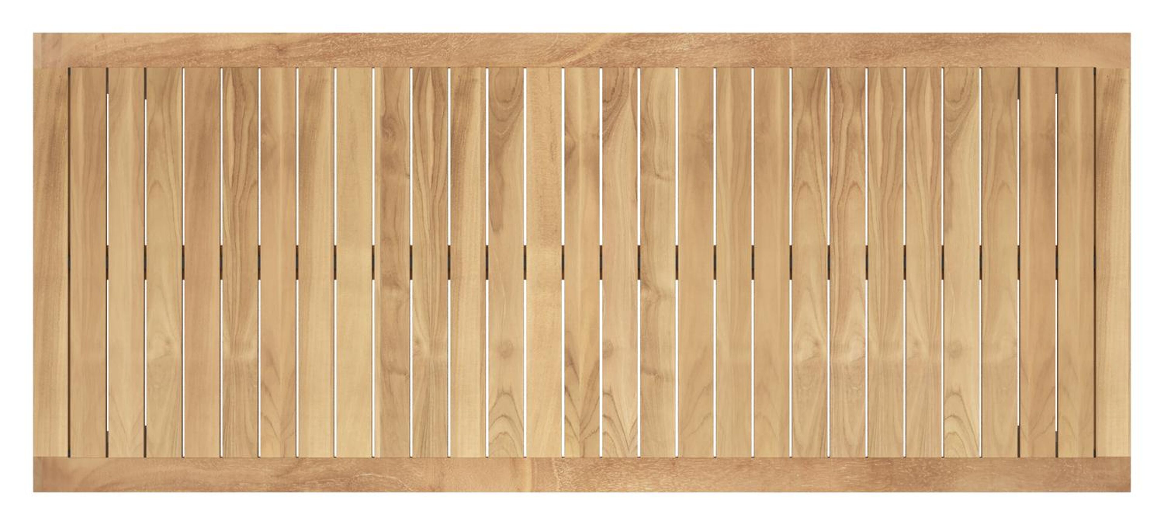 Varese tuinset in zwart aluminium en teak met 6 Amalfi tuinstoelen