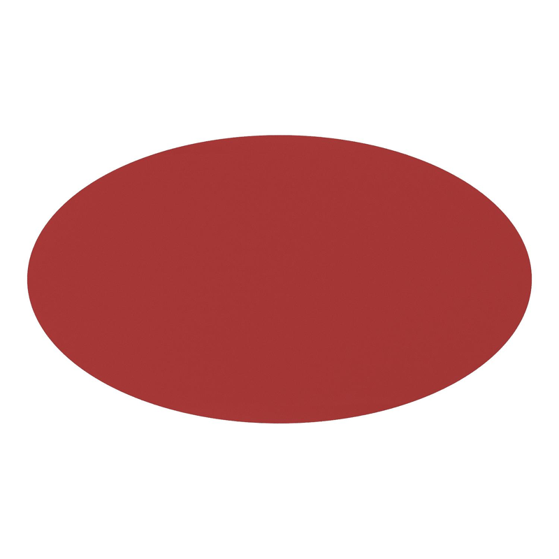 Fano tuintafel ovaal in ruby aluminium - L 140 x B 80 x H 75 cm