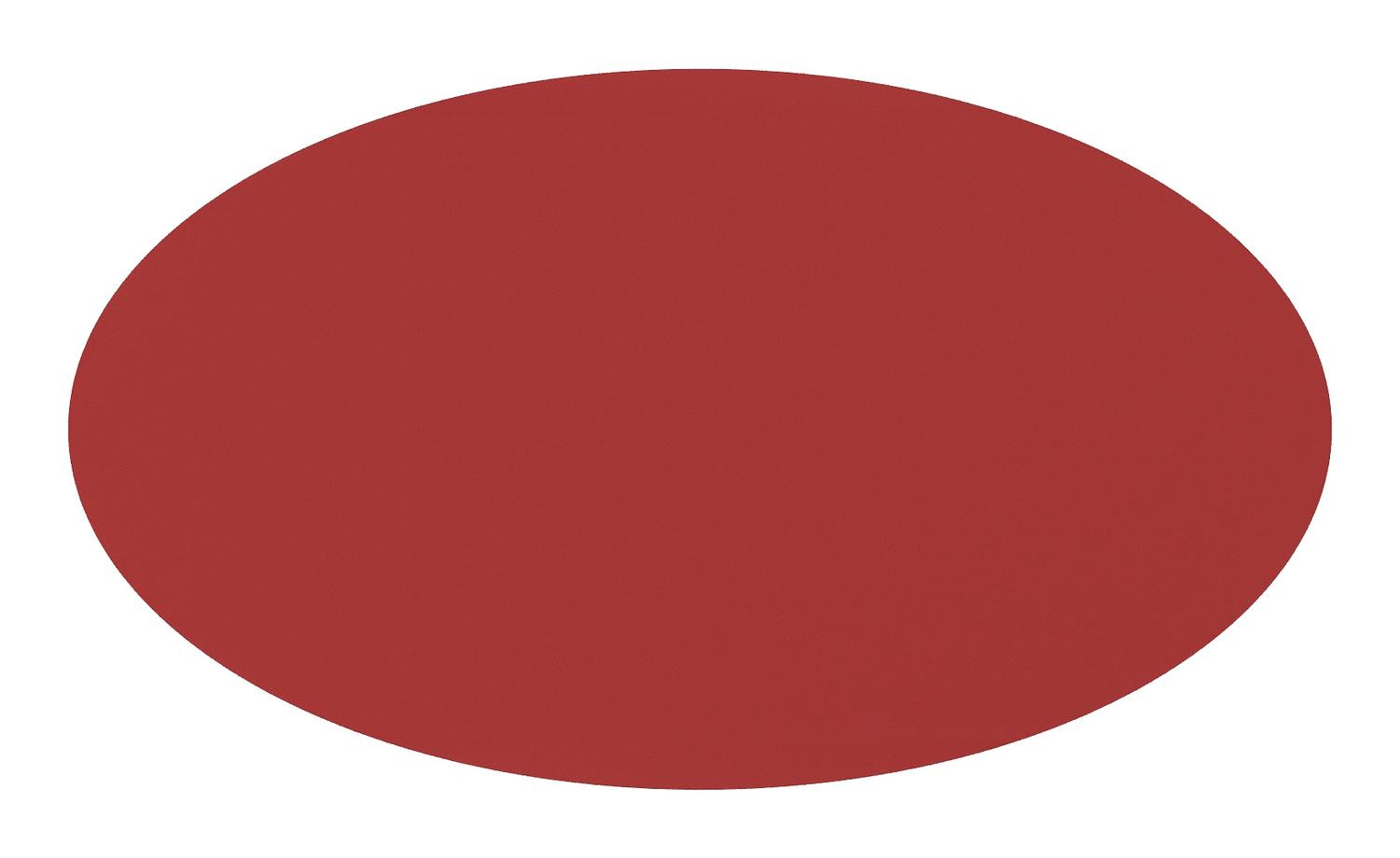 Fano tuintafel ovaal in ruby aluminium - L 140 x B 80 x H 75 cm