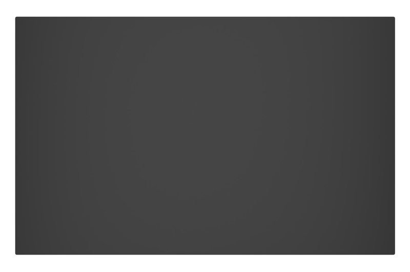 Table basse Tufo en aluminium noir - Lg 156 x larg. 98 x H 23,8 cm