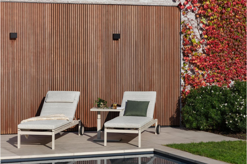 Hoofdkussen voor ligbed in Weather+ Softtouch rustic