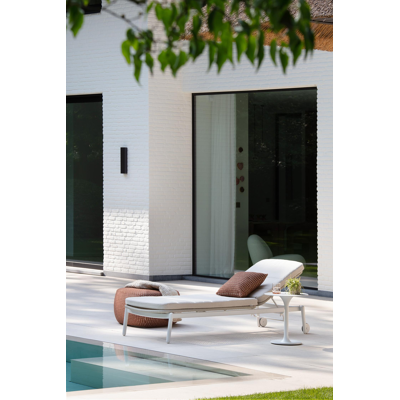 Masso poef in pebble rust all weather cosytica - B 60 x D 60 x H 35 cm