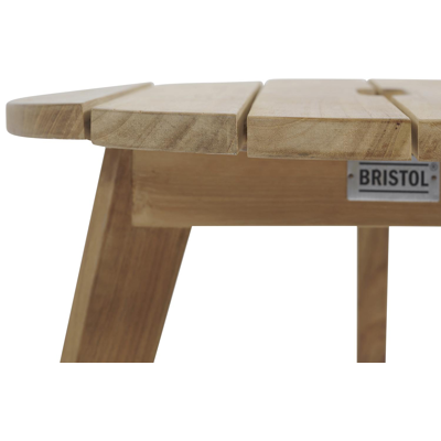 Cosito bijzettafel in teak - Dia. 45 x H 35 cm