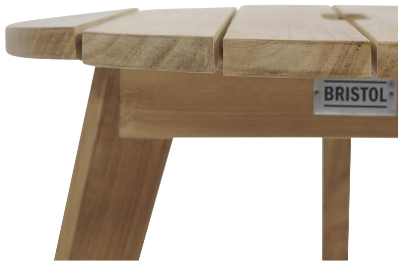 Cosito bijzettafel in teak - Dia. 45 x H 35 cm