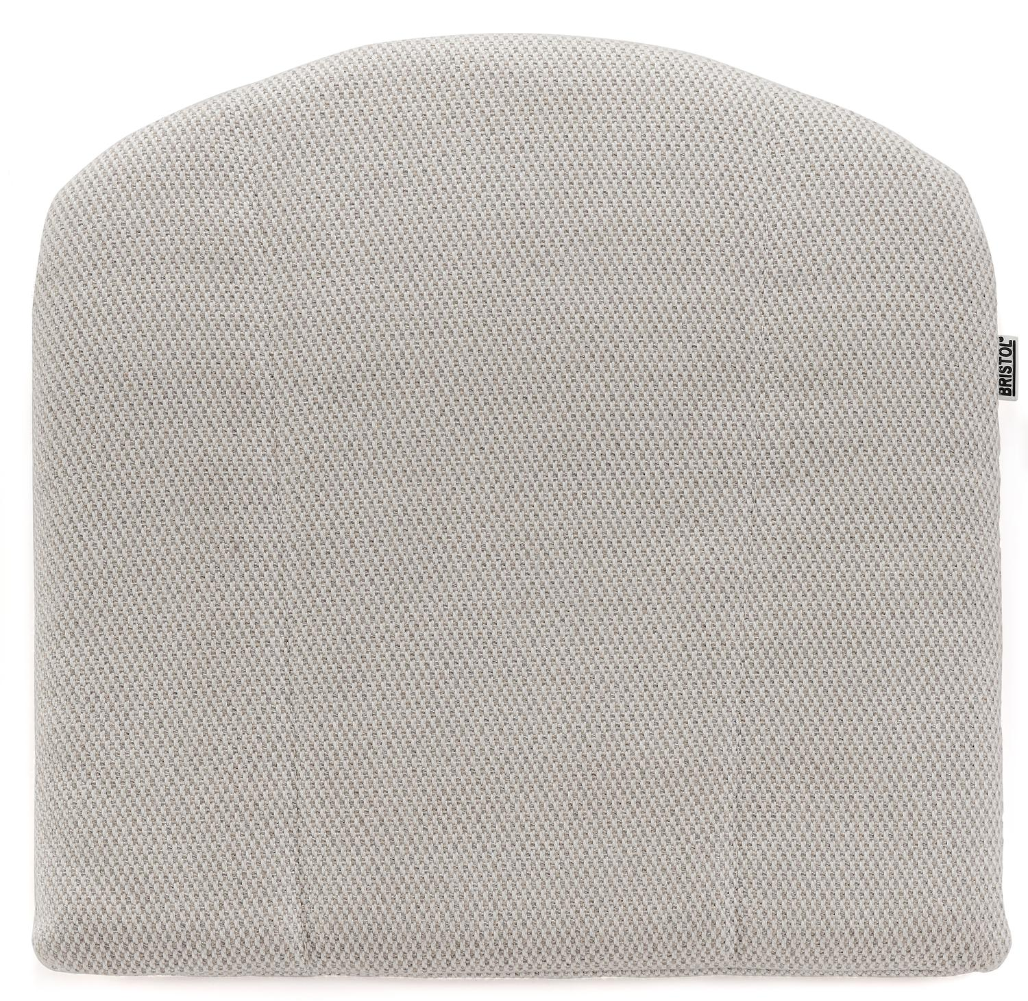 Coussin de chaise Lacrima teak en all weather sunbrella® luxe lopi marble