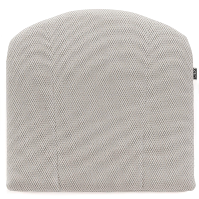 Lacrima teak stoelkussen in all weather sunbrella® luxe lopi marble