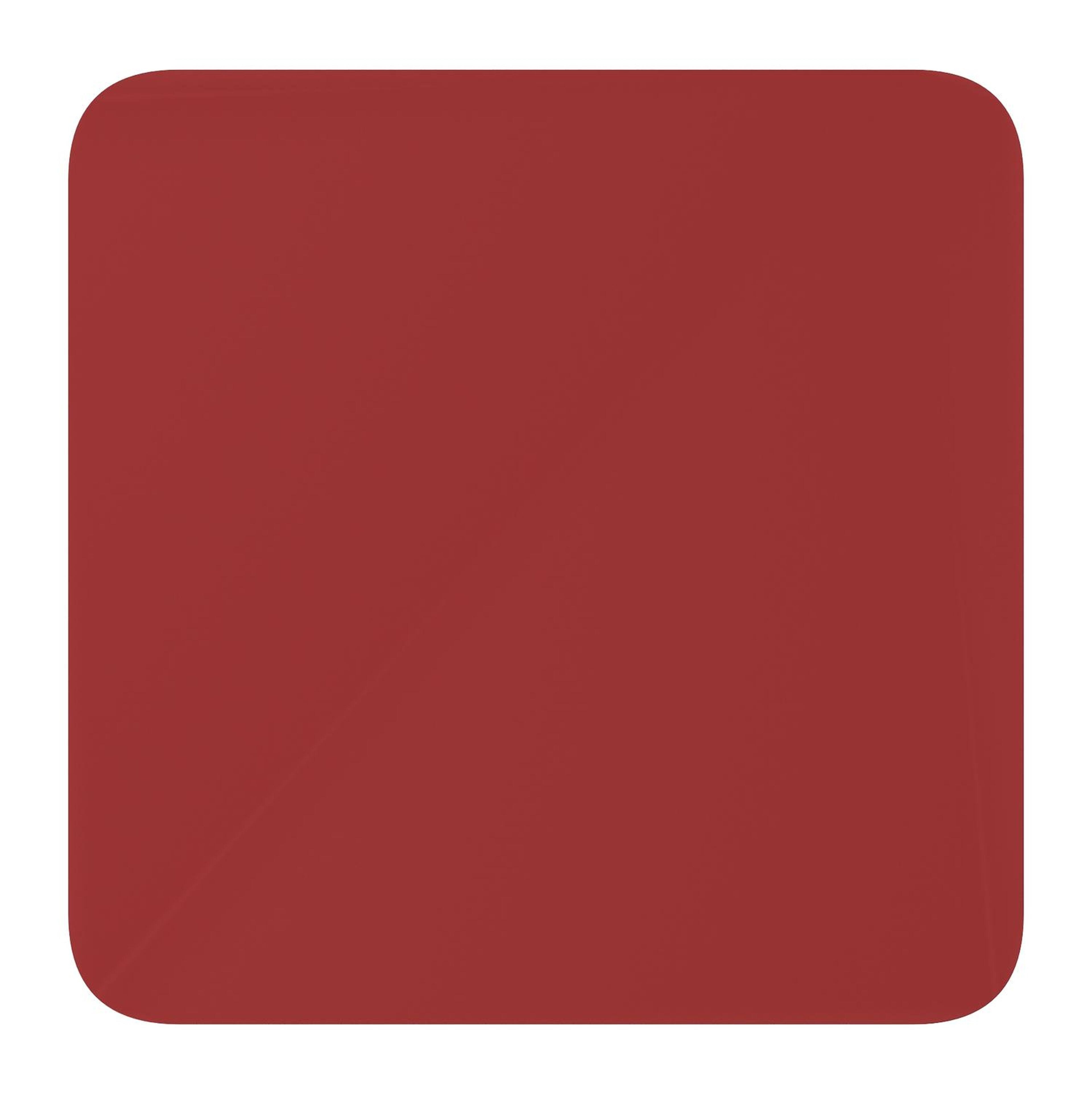 Fano kantelbare tuintafel afgerond vierkant in ruby aluminium - L 80 x B 80 x H 73 cm