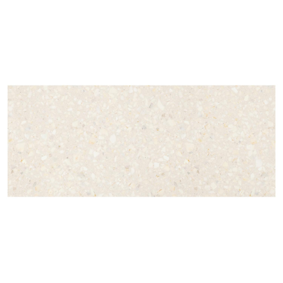 Como tuintafel rechthoekig in wit aluminium en volkeramiek retrostone - L 240 x B 100 x H 75 cm