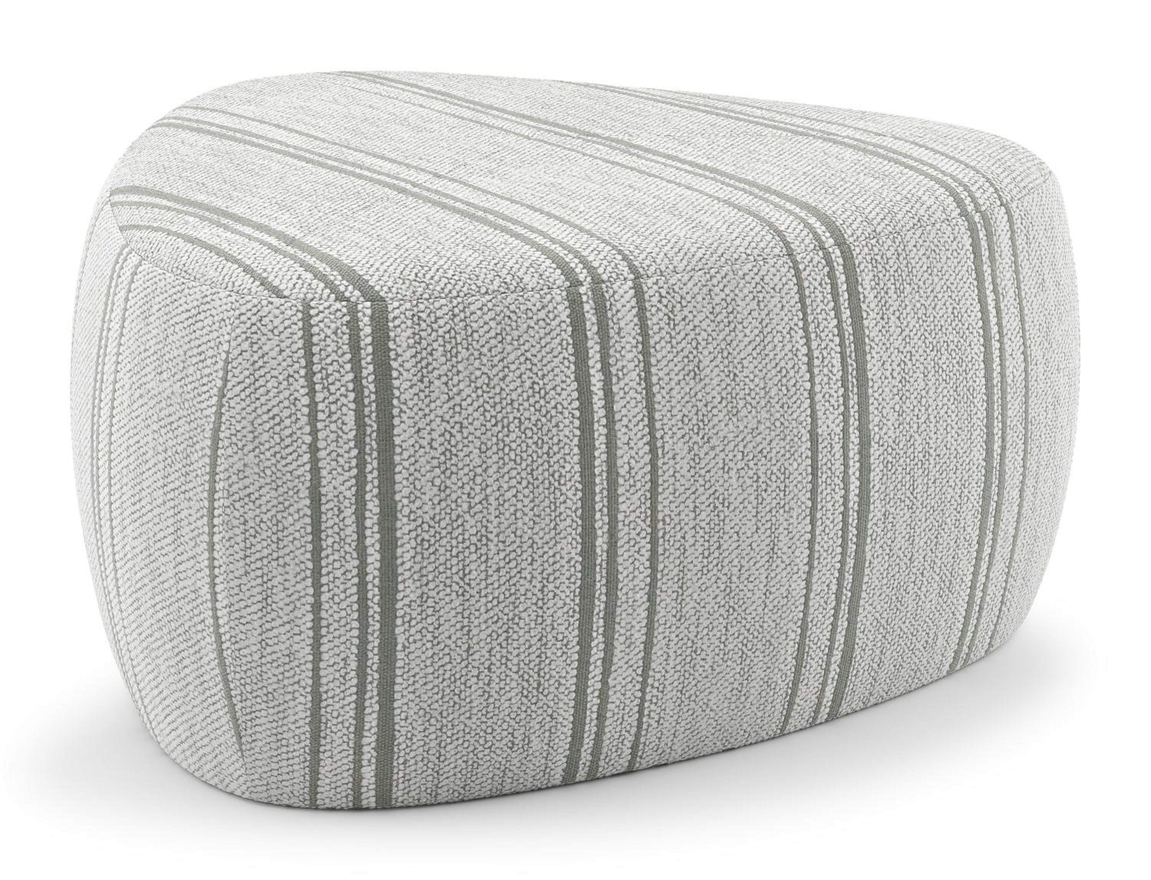 Masso poef in harvest nile all weather sunbrella® luxe - B 60 x D 60 x H 35 cm