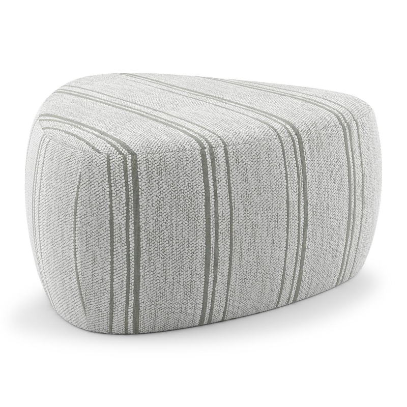 Masso poef in harvest nile all weather sunbrella® luxe - B 60 x D 60 x H 35 cm