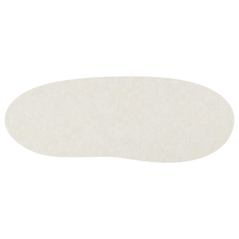 Amico tuintafel organisch in beige aluminium en volkeramiek Shilin - L 320 x B 120 x H 73.5 cm