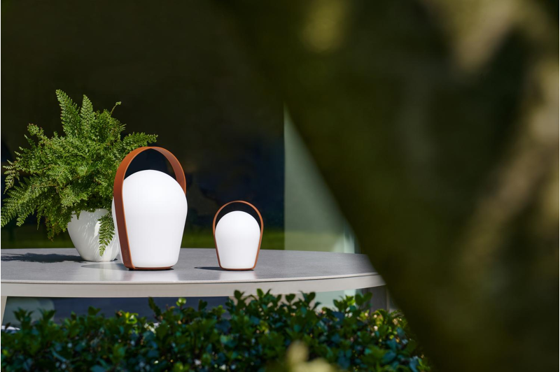 Bobo lamp roestbruin 29 cm