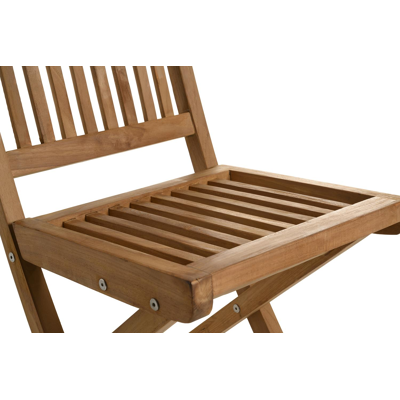 Saar tuinset met 6 Claire tuinstoelen