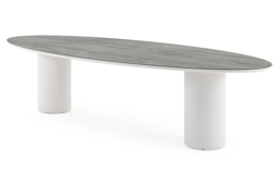 Ovaal - L 320 x B 130 x H 73.5 cm