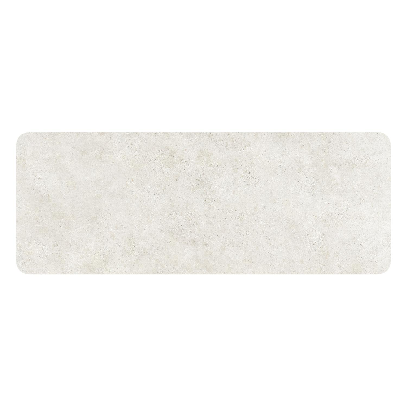Lugano tuintafel rechthoekig afgerond in zwart aluminium en volkeramiek shilin - L 290 x B 110 x H 74 cm