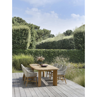 Borgo stoelkussen in all weather sunbrella® luxe lopi marble