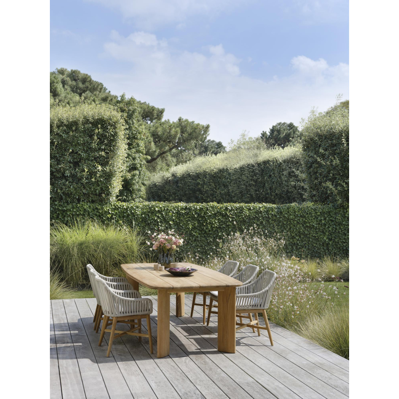 Borgo stoelkussen in all weather sunbrella® luxe lopi marble