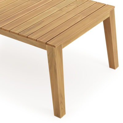 Cosito tuintafel in teak - L 215/225 x B 100 x H 75 cm