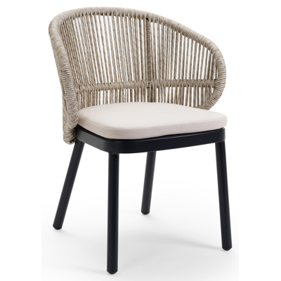 Lugano stoelkussen in all weather sunbrella® luxe heritage papyrus