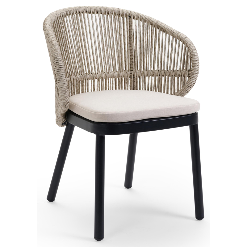 Lugano stoelkussen in all weather sunbrella® luxe heritage papyrus