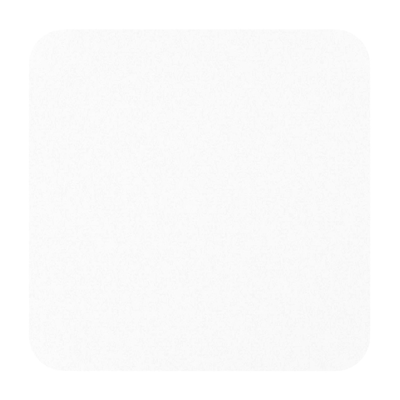 Table de jardin Orso rectangulaire arrondi en aluminium noir et céramique pleine Arctic White - Lg. 90 x Lrg. 90 x Haut. 74.5 cm