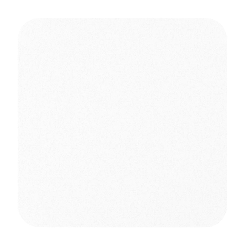 Orso tuintafel rechthoekig afgerond in zwart aluminium en volkeramiek Arctic White - L 90 x B 90 x H 74.5 cm