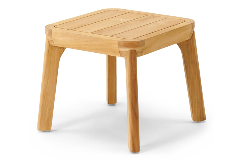Orso bijzettafel in teak - L 45 x B 45 x H 35 cm