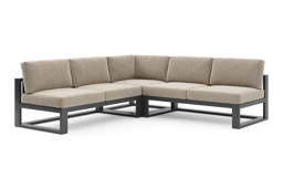 2-zit + corner + 2-zit met open einde