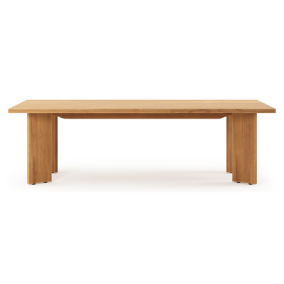 Trentino tuintafel in teak - L 256 x B 110 x H 75 cm