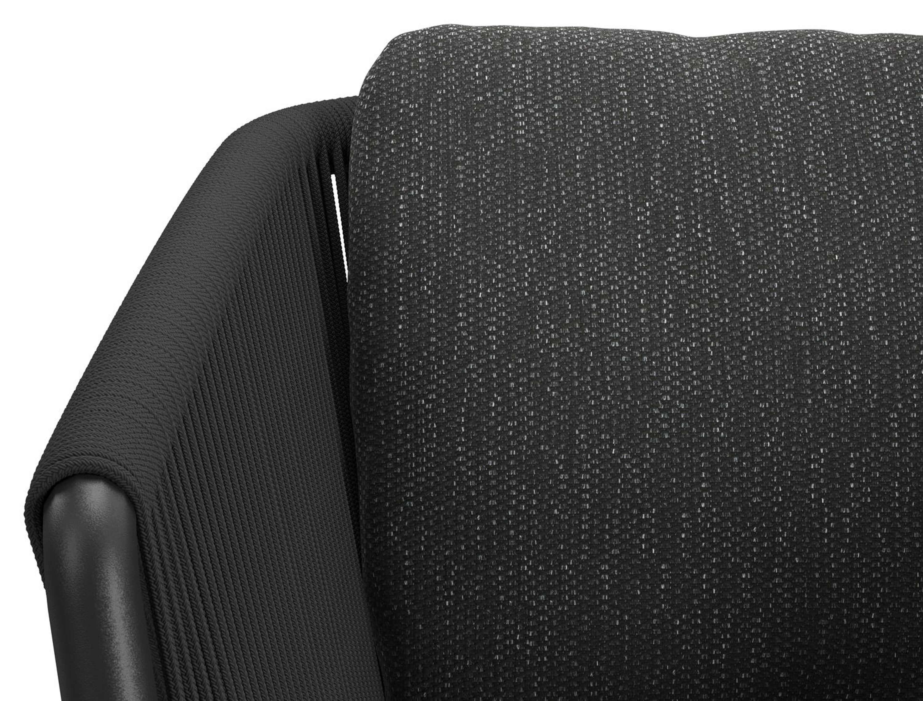 Estella verlengbare tuinset rechthoekig in zwart aluminium en sintered stone Notte minerale met 8 Gerona tuinstoelen