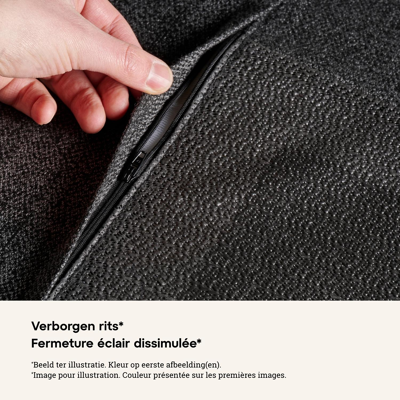 Borgo stoelkussen in all weather sunbrella® luxe natte heather beige