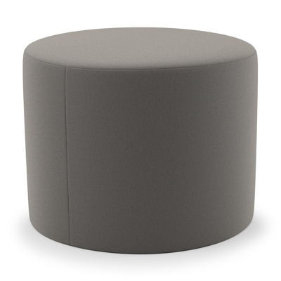 Pouf Masso arrondis en natte carbon beige All weather sunbrella® luxe - Diam. 55 x Haut. 40 cm