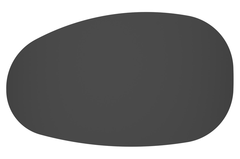 Donato loungetafel in zwart aluminium - L 151 x B 90 x H 25 cm