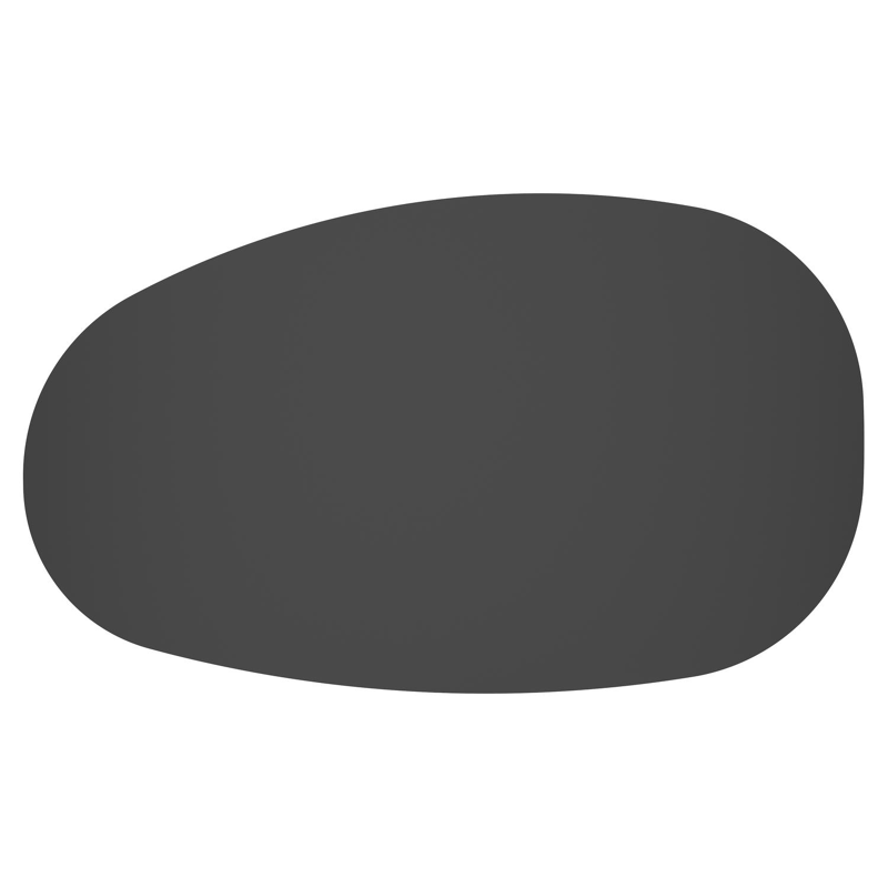 Donato loungetafel in zwart aluminium - L 151 x B 90 x H 25 cm