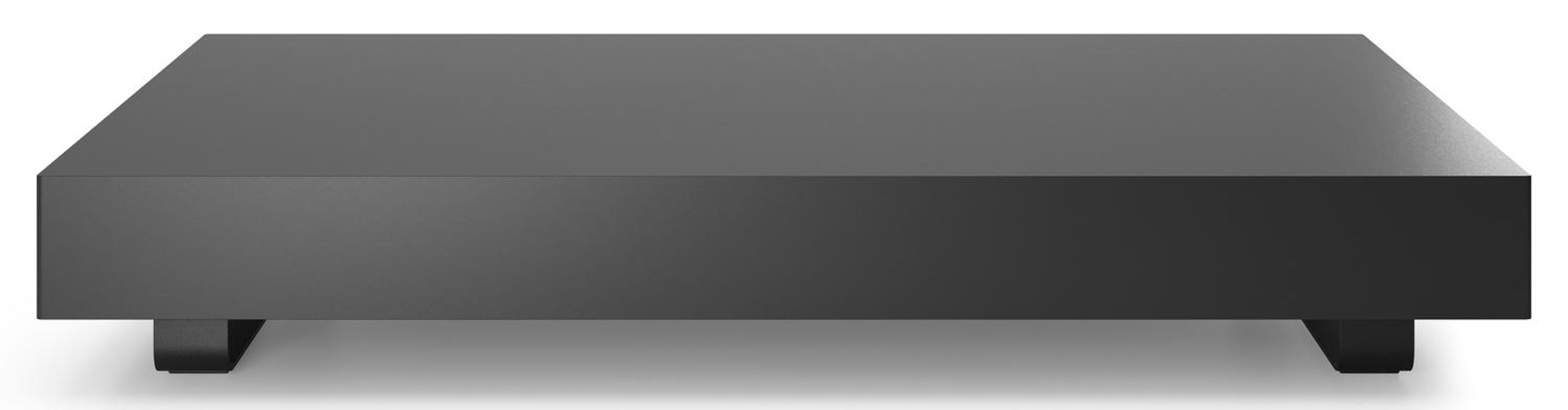 Tufo loungetafel in zwart aluminium - L 156 x B 98 x H 23,8 cm