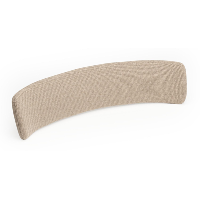 Coussin de dos chaise Lacrima - Donato en all weather sunbrella® luxe natte heather beige