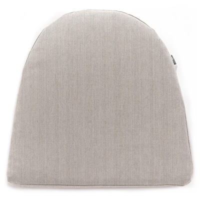 Coussin de chaise ronde Borgo en all weather sunbrella® luxe heritage ash